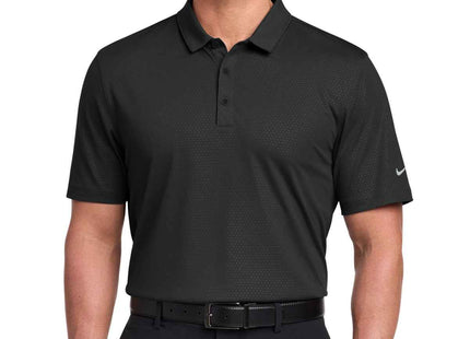 Nike DriFIT Embossed TriBlade Polo 838964 Black