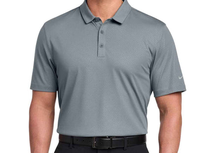 Nike DriFIT Embossed TriBlade Polo 838964 Cool Grey