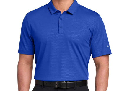Nike DriFIT Embossed TriBlade Polo 838964 Old Royal