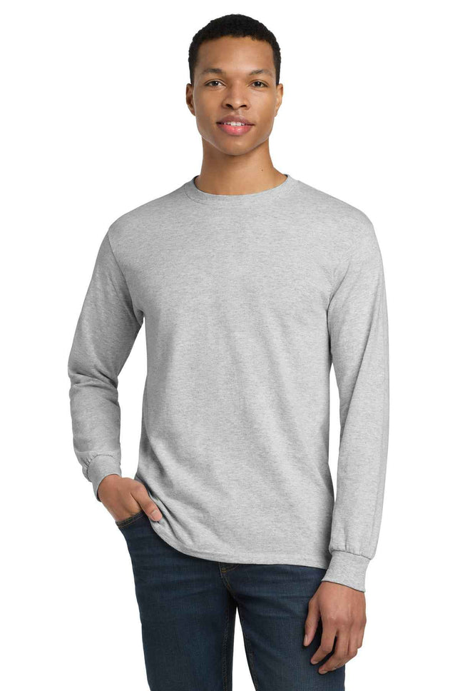 Gildan DryBlend 50 Cotton/50 Poly Long Sleeve T Shirt 8400