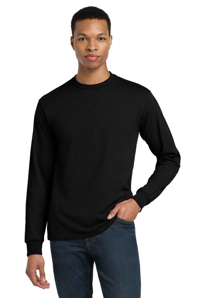 Gildan DryBlend 50 Cotton/50 Poly Long Sleeve T Shirt 8400