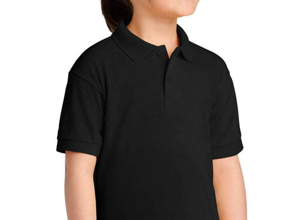 Gildan Youth DryBlend 6Ounce Jersey Knit Sport Shirt 8800B Black