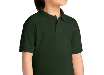 Gildan Youth DryBlend 6Ounce Jersey Knit Sport Shirt 8800B Forest Green