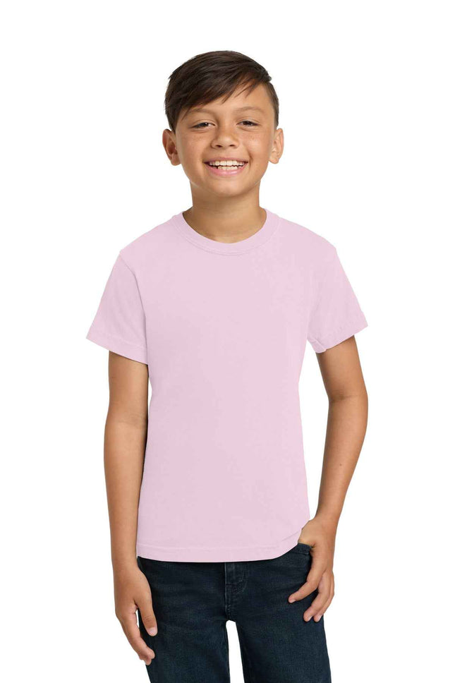 COMFORT COLORS Youth Heavyweight Ring Spun Tee 9018 Blossom