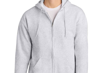 Jerzees NuBlend FullZip Hooded Sweatshirt 993M Ash