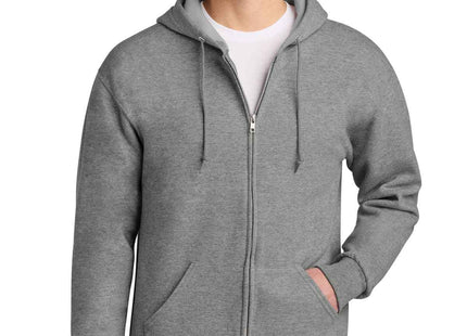Jerzees NuBlend FullZip Hooded Sweatshirt 993M Oxford