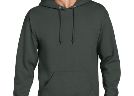 Jerzees NuBlend Pullover Hooded Sweatshirt 996M Charcoal Grey