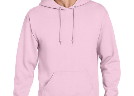 Jerzees NuBlend Pullover Hooded Sweatshirt 996M Classic Pink