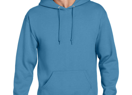 Jerzees NuBlend Pullover Hooded Sweatshirt 996M Columbia Blue