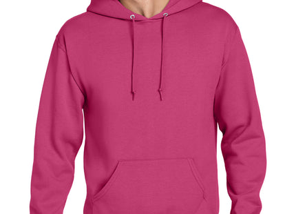 Jerzees NuBlend Pullover Hooded Sweatshirt 996M Cyber Pink