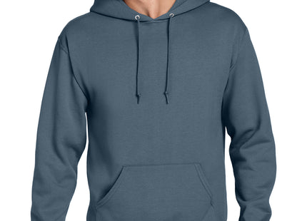 Jerzees NuBlend Pullover Hooded Sweatshirt 996M Denim