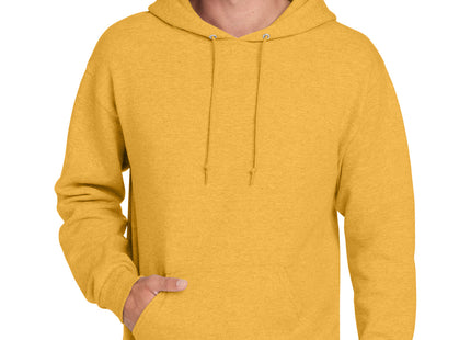 Jerzees NuBlend Pullover Hooded Sweatshirt 996M Mustard Heather