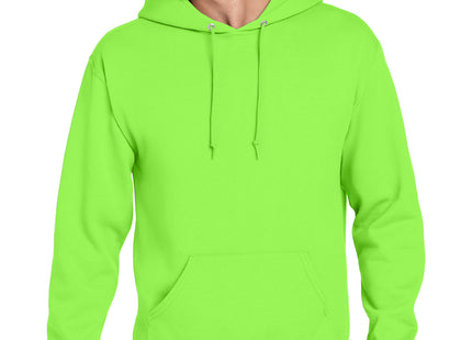 Jerzees NuBlend Pullover Hooded Sweatshirt 996M Neon Green