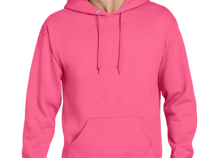 Jerzees NuBlend Pullover Hooded Sweatshirt 996M Neon Pink