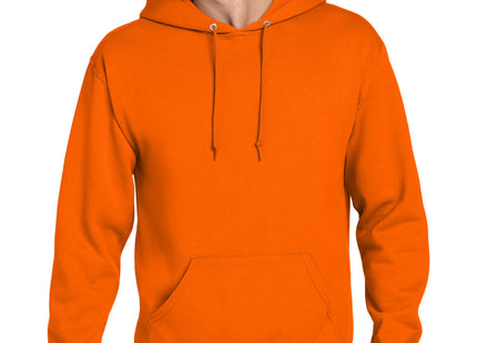 Jerzees NuBlend Pullover Hooded Sweatshirt 996M Safety Orange