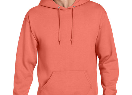 Jerzees NuBlend Pullover Hooded Sweatshirt 996M Sunset Coral