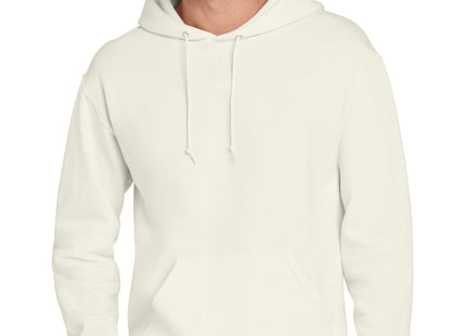 Jerzees NuBlend Pullover Hooded Sweatshirt 996M Sweet Cream Heather