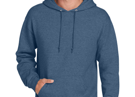 Jerzees NuBlend Pullover Hooded Sweatshirt 996M Vintage Heather Blue