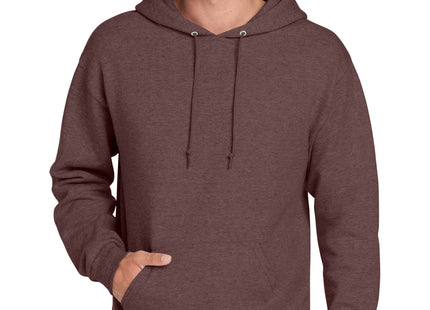 Jerzees NuBlend Pullover Hooded Sweatshirt 996M Vintage Heather Maroon
