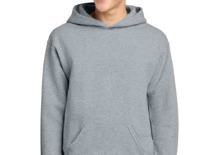 Jerzees Youth NuBlend Pullover Hooded Sweatshirt 996Y Athletic Heather