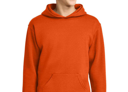 Jerzees Youth NuBlend Pullover Hooded Sweatshirt 996Y Burnt Orange