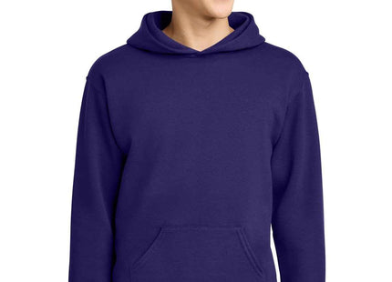 Jerzees Youth NuBlend Pullover Hooded Sweatshirt 996Y Deep Purple