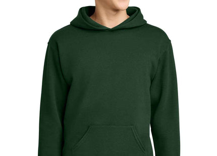 Jerzees Youth NuBlend Pullover Hooded Sweatshirt 996Y Forest Green