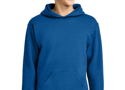 Jerzees Youth NuBlend Pullover Hooded Sweatshirt 996Y Royal