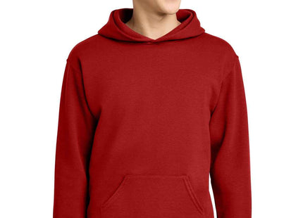 Jerzees Youth NuBlend Pullover Hooded Sweatshirt 996Y True Red