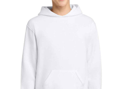 Jerzees Youth NuBlend Pullover Hooded Sweatshirt 996Y White