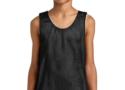 A4 Sprint Youth Reversible Mesh Tank A4N2206 Black White