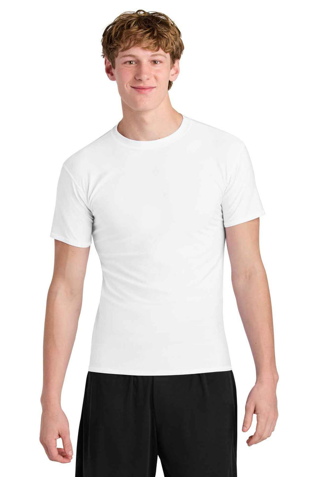 A4 Compression Short Sleeve Tee A4N3130 White