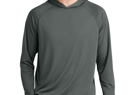 A4 Cooling Performance Long Sleeve Hooded Tee A4N3409 Graphite