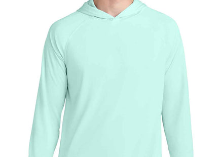A4 Cooling Performance Long Sleeve Hooded Tee A4N3409 Pastel Mint