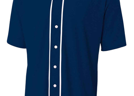 A4 Short Sleeve FullButton Baseball Top A4N4184