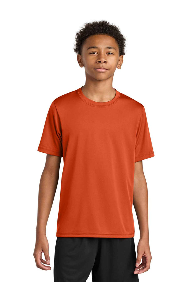 A4 Youth Cooling Performance Short Sleeve Tee A4NB3142 Athletic Orange