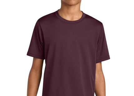A4 Youth Cooling Performance Short Sleeve Tee A4NB3142 Maroon