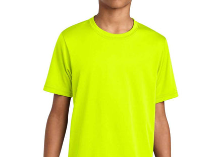 A4 Youth Cooling Performance Short Sleeve Tee A4NB3142 Safety Yellow