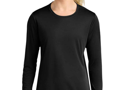 A4 Women's Cooling Performance Long Sleeve Tee A4NW3002 Black