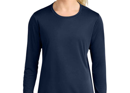 A4 Women's Cooling Performance Long Sleeve Tee A4NW3002 Navy