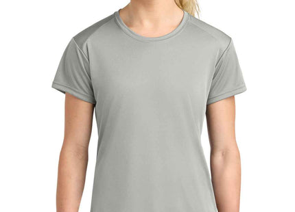 A4 Women's Cooling Performance Short Sleeve Tee A4NW3201 Silver