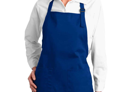 Port Authority FullLength Apron with Pockets A500 Royal OSFA