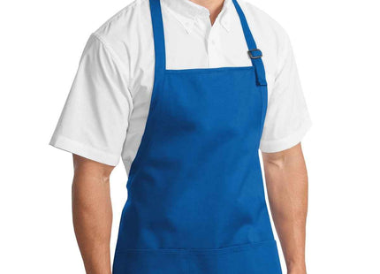Port Authority MediumLength Apron with Pouch Pockets A510 Royal OSFA
