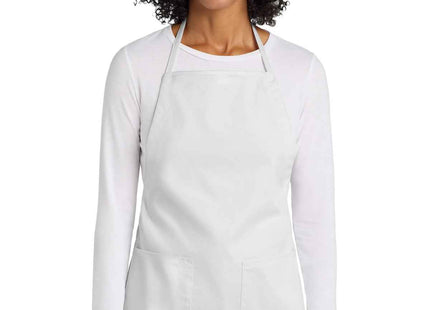 Port Authority FullLength Apron A520 White OSFA
