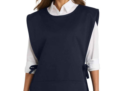 Port Authority Easy Care Cobbler Apron with Stain Release A705 Navy