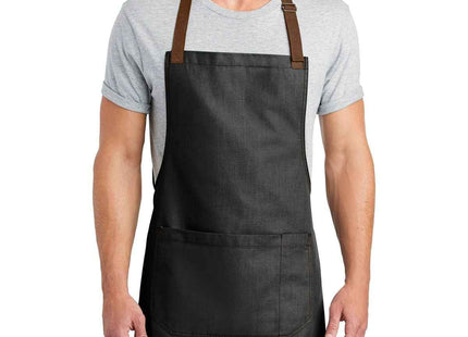 Port Authority Market FullLength Bib Apron A800 Dark Midnight OSFA