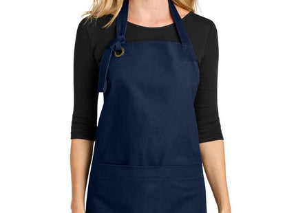 Port Authority Signature Heavy Twill Bib Apron A900 True Navy OSFA