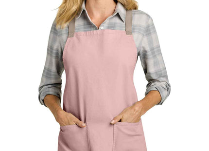 Port Authority Signature Heavy Twill Crossback Apron A902 Rose Quartz OSFA