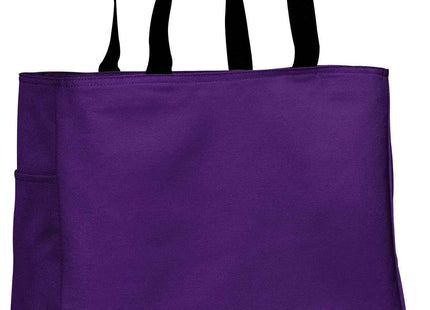 Port Authority Essential Tote B0750 Purple OSFA