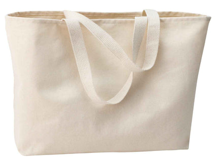 Port Authority Ideal Twill Jumbo Tote B300 Natural OSFA